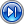 Arrow pointing right against vertical bar